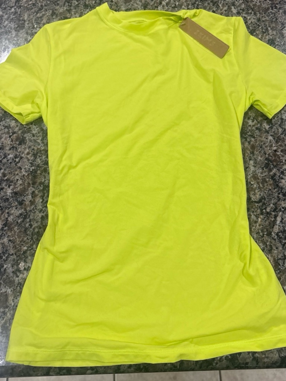 SKIMS Women’s Neon Yellow Short-Sleeve Tee